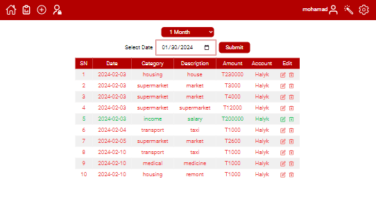 Add Transactions