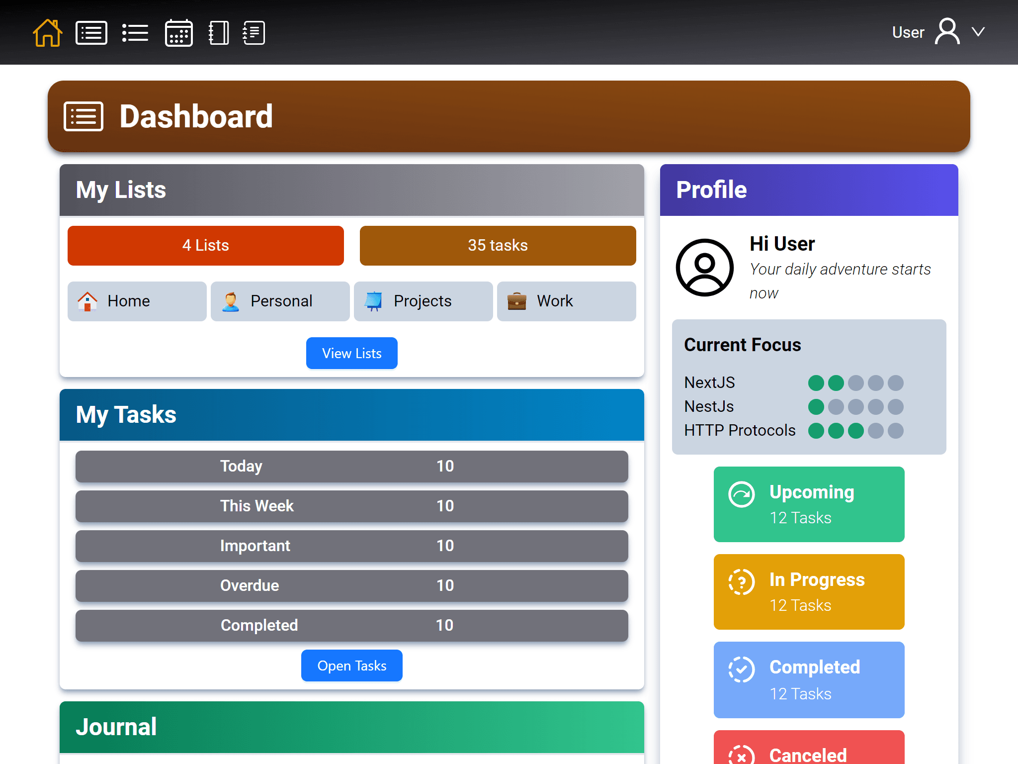 Dashboard