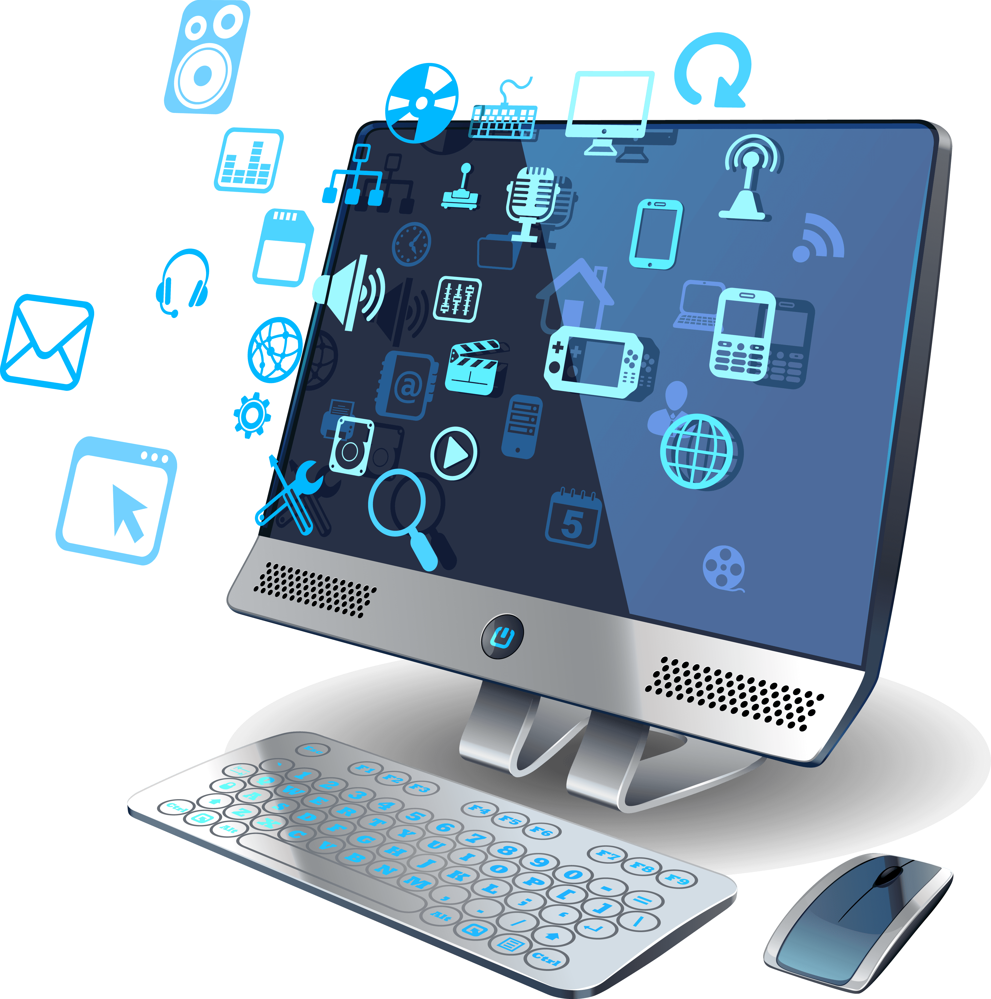 Laptop illustration